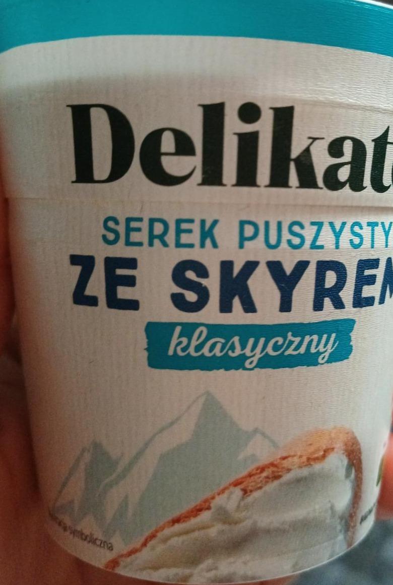 Fotografie - serek puszysty z skyrem Delikate