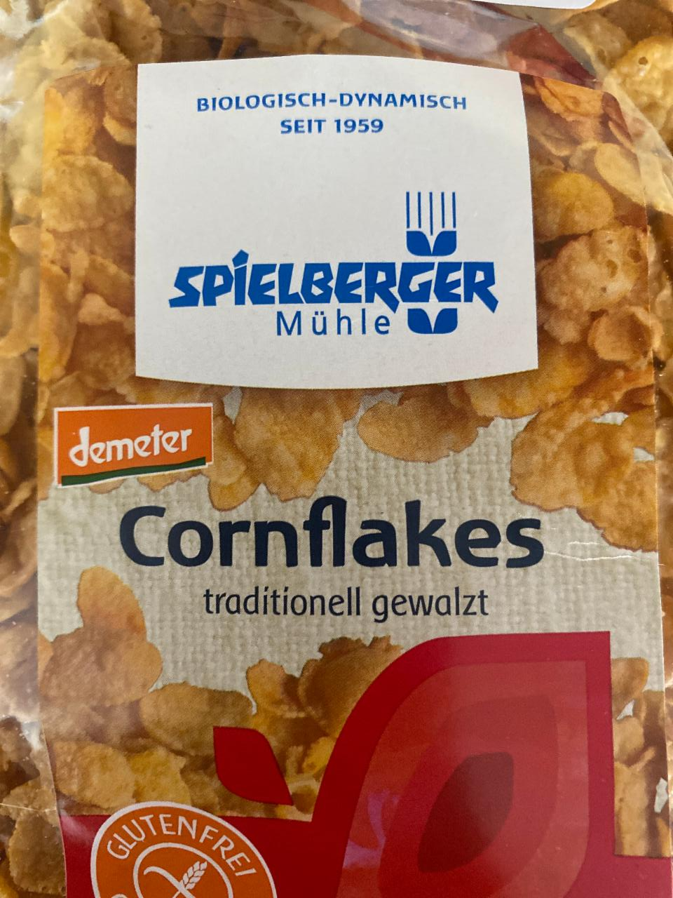 Fotografie - Bio CornFlakes traditionell gewalzt Spielberger Mühle