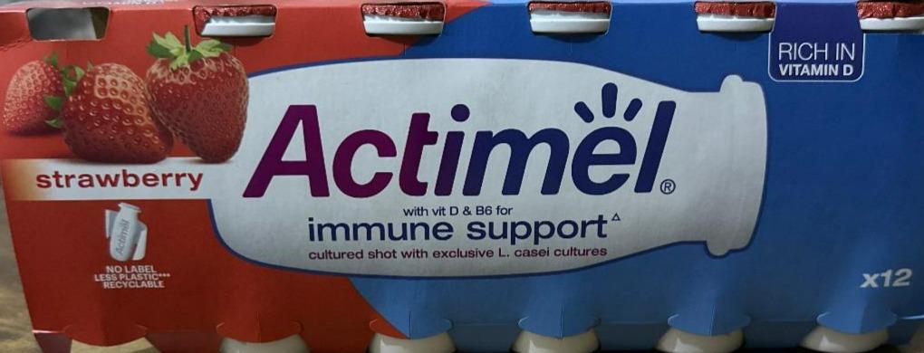 Fotografie - Immune Support Strawberry Actimel