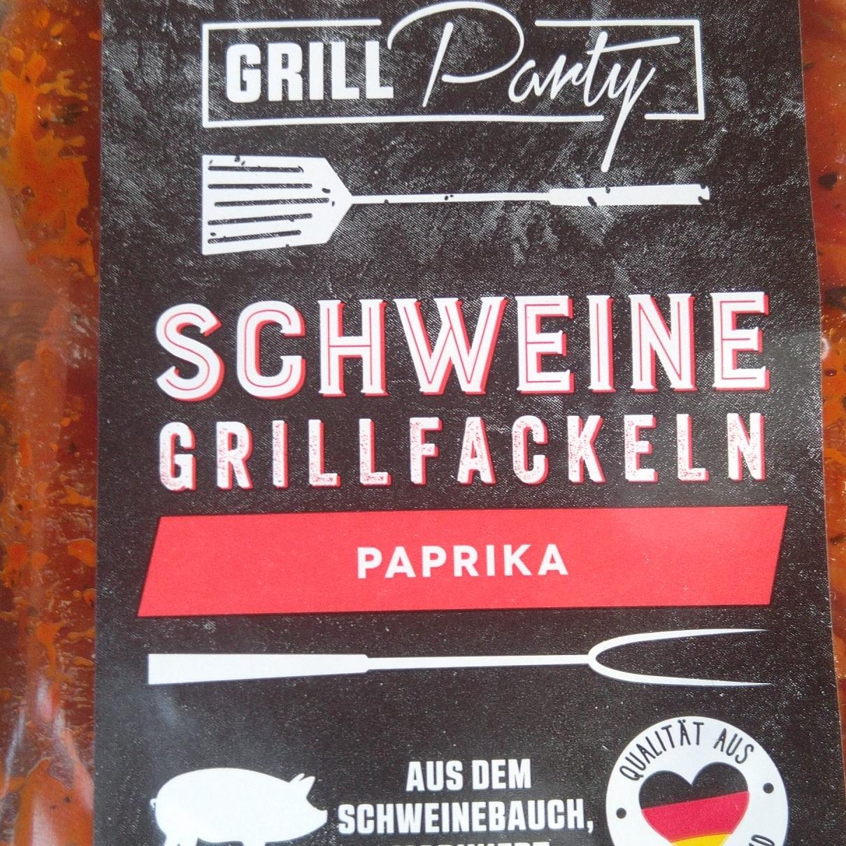 Fotografie - Schweine Grillfackeln Paprika Grill Party