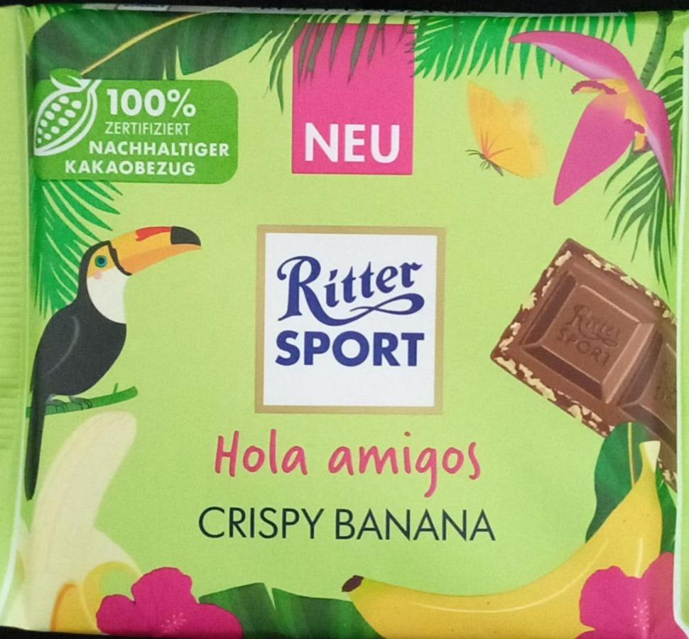 Fotografie - Hola amigos Crispy banana Ritter Sport