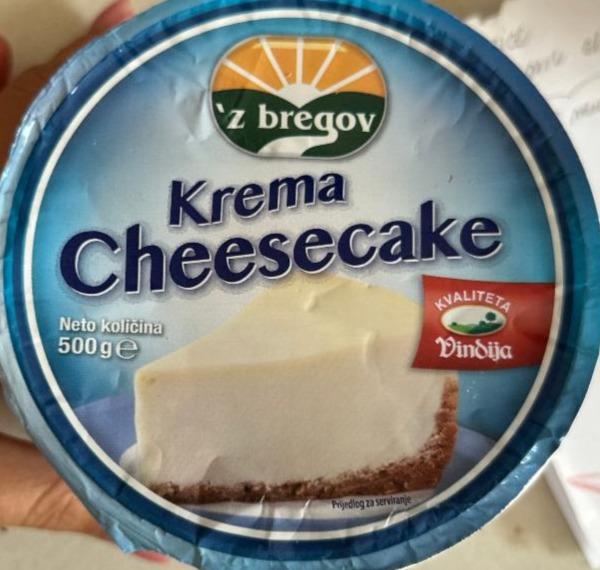 Fotografie - Krema cheesecake 'z bregov