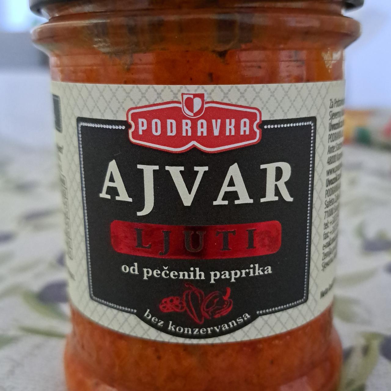 Fotografie - Ajvar Ljuti Podravka