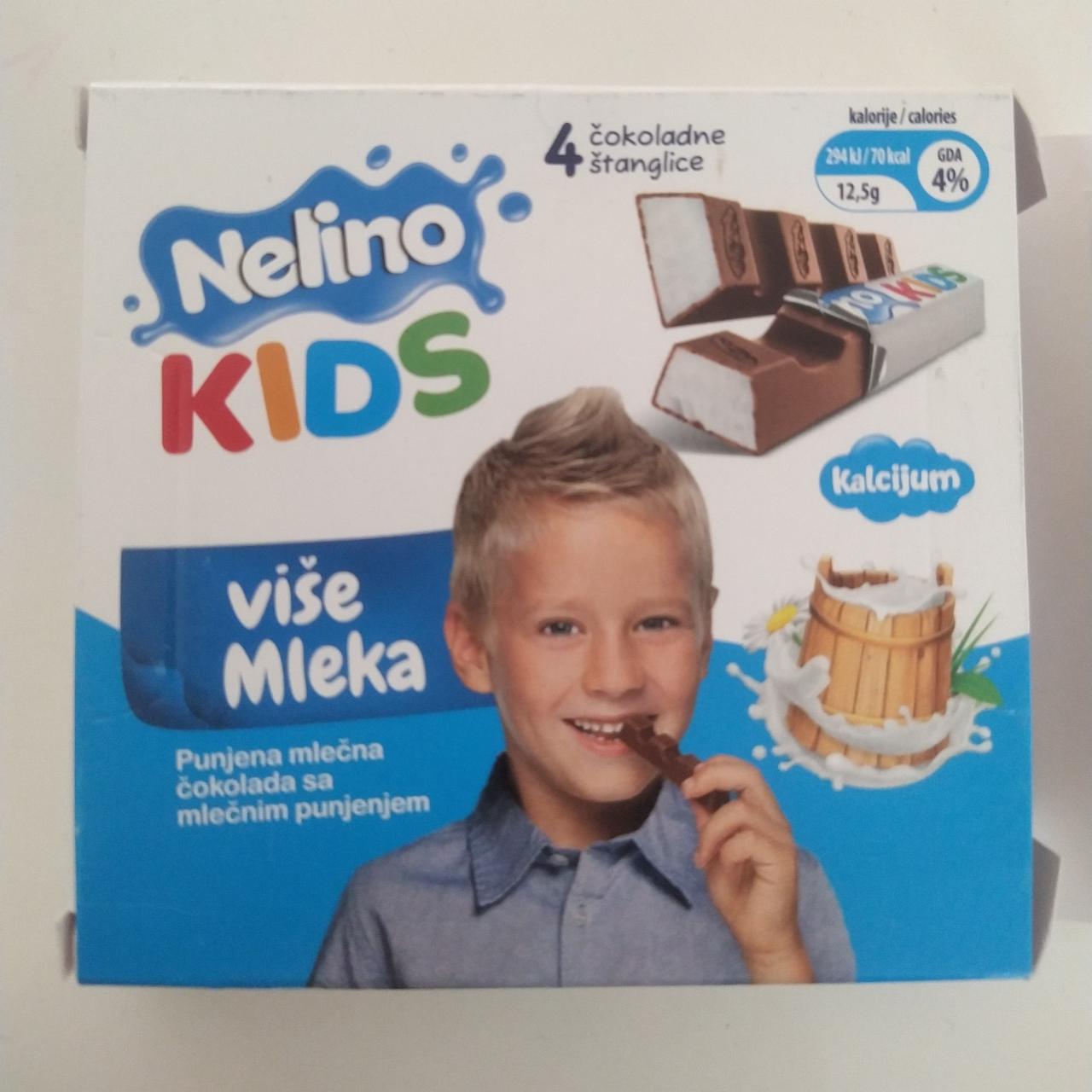 Fotografie - nelino kids mléčná čokoláda