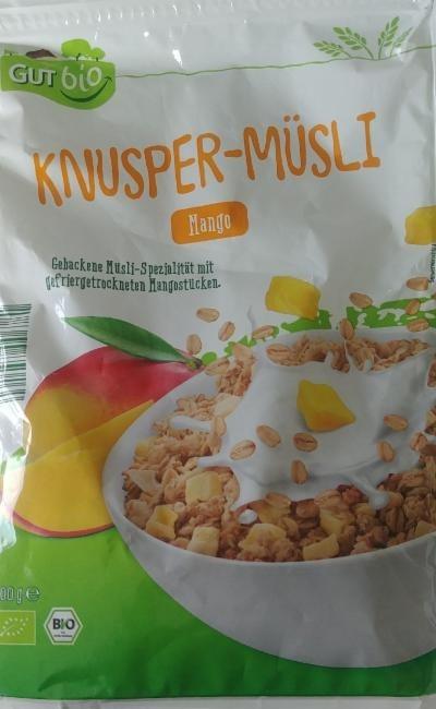 Fotografie - Knusper-Müsli Mango Gut bio