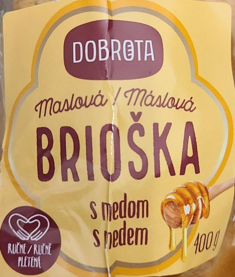 Fotografie - Máslová brioška s medem Dobrota