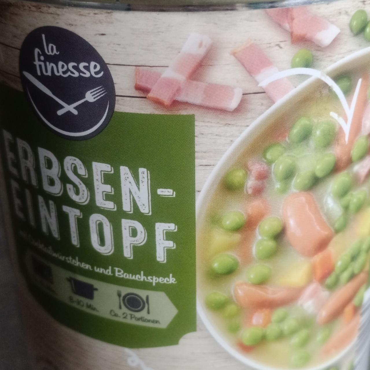 Fotografie - Erbsen-eintopf La Finesse