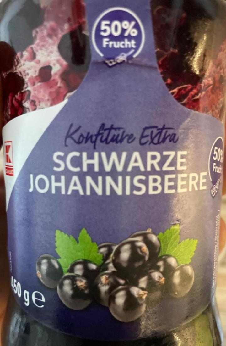 Fotografie - Konfitüre Extra Schwarze Johannisbeere K-Classic