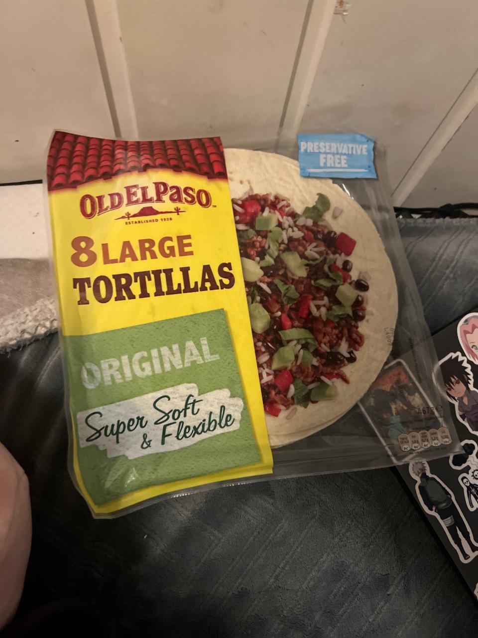 Fotografie - 8 Large Tortillas Original Old El Paso