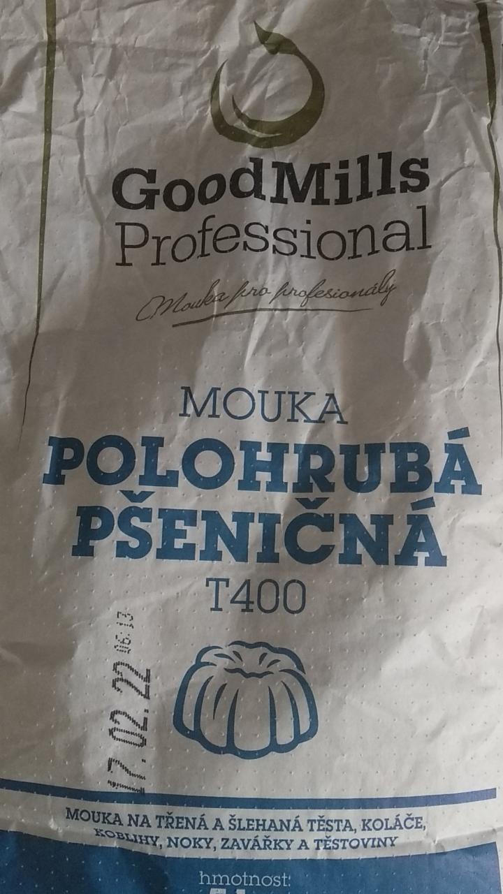 Fotografie - Mouka polohrubá pšeničná T400 GoodMills Professional