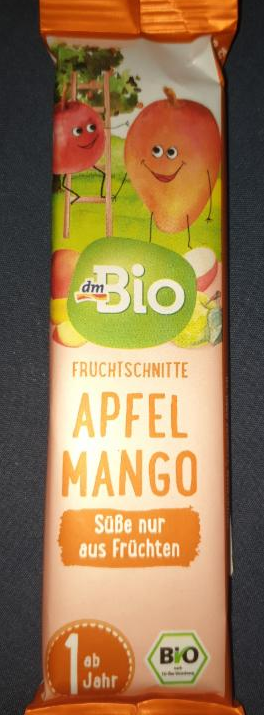 Fotografie - Fruchtschnitte Apfel/Mango dmBio