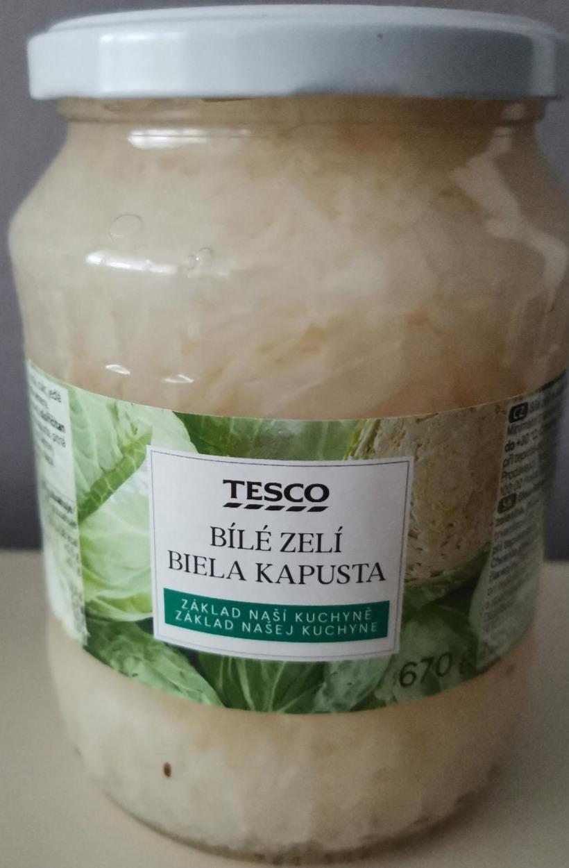 Fotografie - bílé zelí Tesco