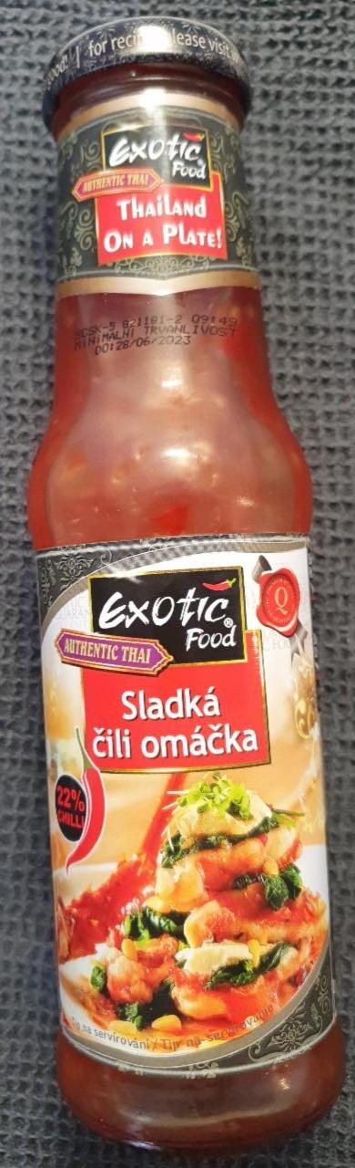 Fotografie - Sladká čili omáčka (červená) Exotic Food