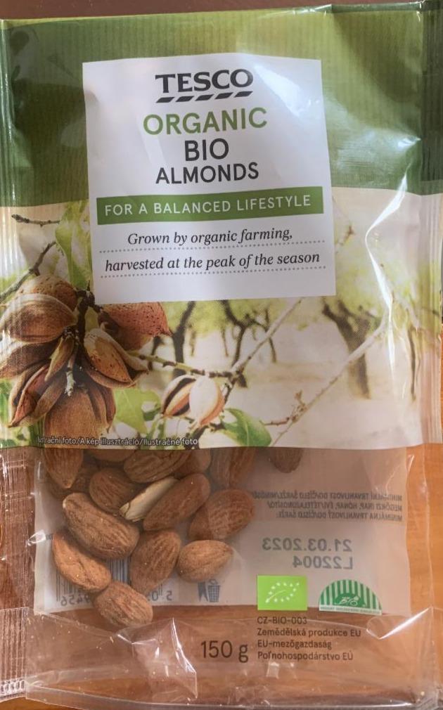 Fotografie - Organic Bio Almonds Tesco