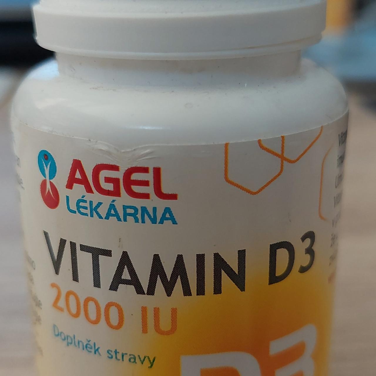 Fotografie - AGEL Vitamín D3 2000 IU