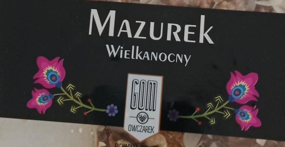 Fotografie - Mazurek Wielkanocny Gom Owczarek