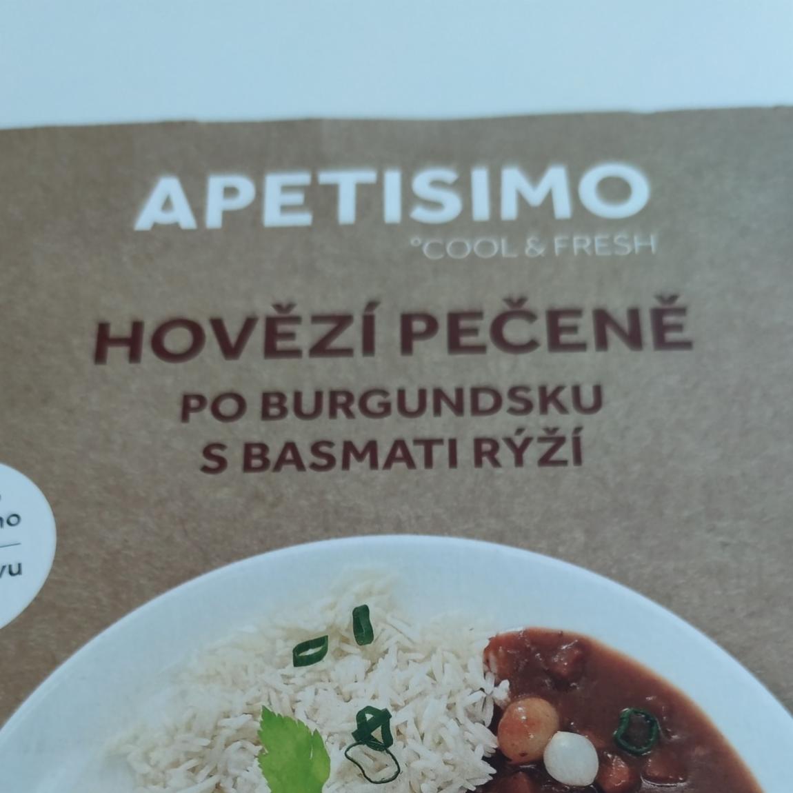 Fotografie - Hovězí po burgunsku s basmati rýží Apetisimo