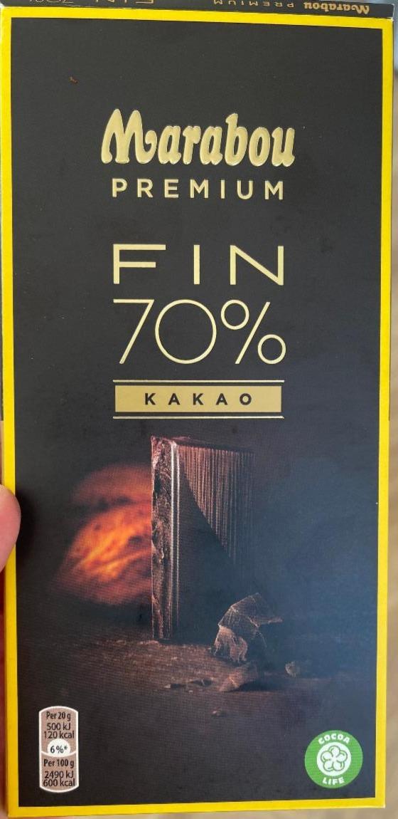 Fotografie - Premium fin 70% kakao Marabou