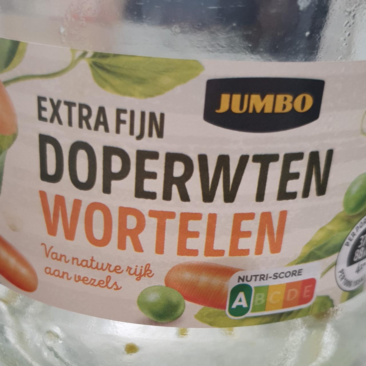 Fotografie - Extra Fijn Doperwten Wortelen Jumbo