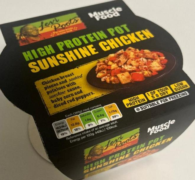 Fotografie - High protein pot sunshine chicken MuscleFood