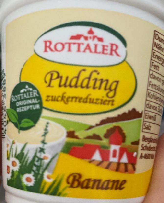 Fotografie - Pudding zuckerreduziert Banane Rottaler