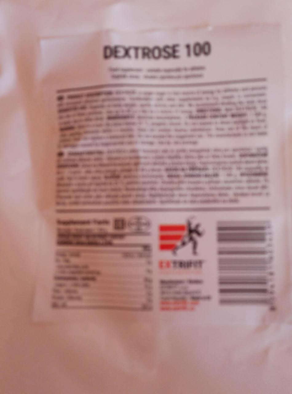 Fotografie - DEXTROSE 100 Extrifit