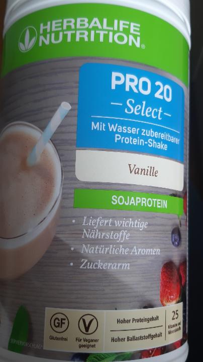 Fotografie - Pro 20 Select Herbalife Nutrition