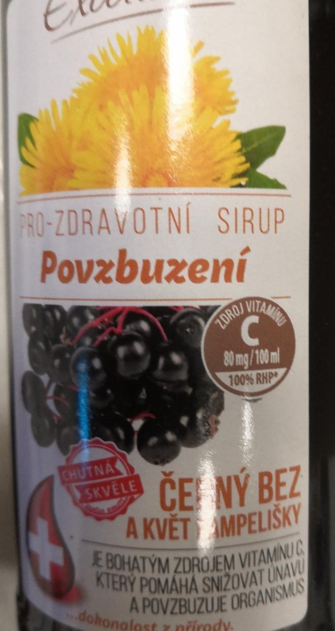 Fotografie - Pro-zdravotní sirup Povzbuzení Excellence