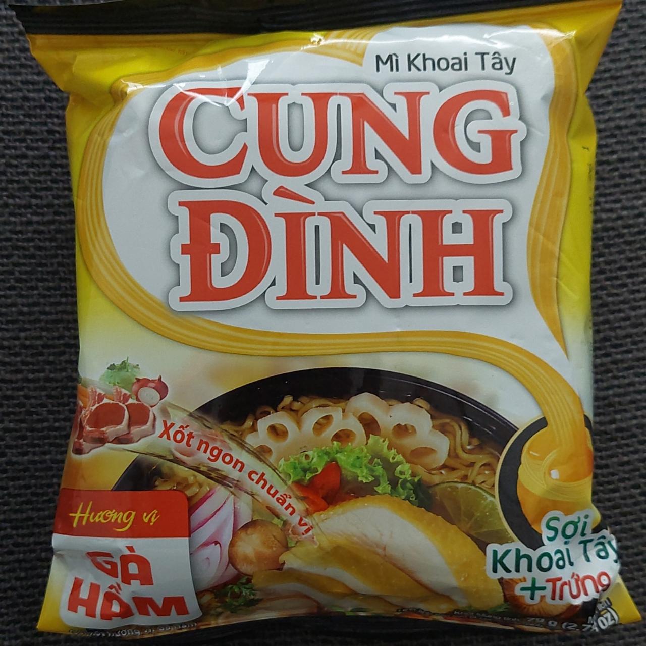 Fotografie - Mì Khoai Tây Cung Đình Instant Noodle Stewed Chicken Flavour