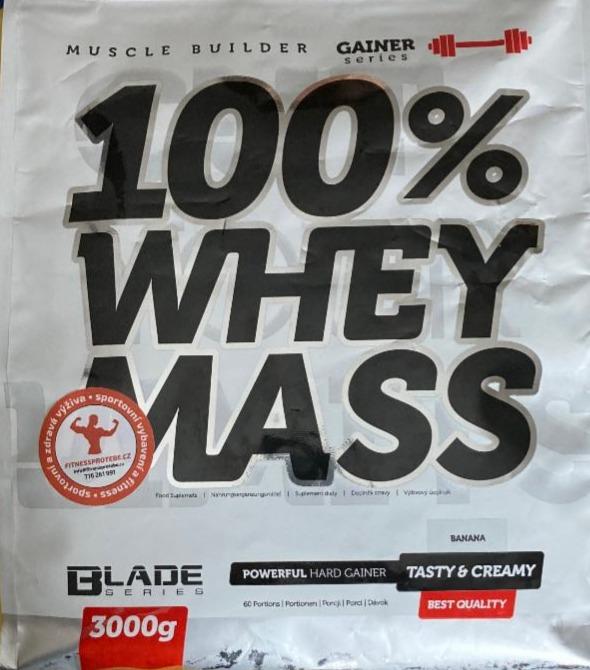 Fotografie - 100% Whey Mass Banana Blade Series