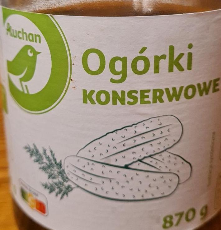 Fotografie - Ogórki konserwowe Auchan