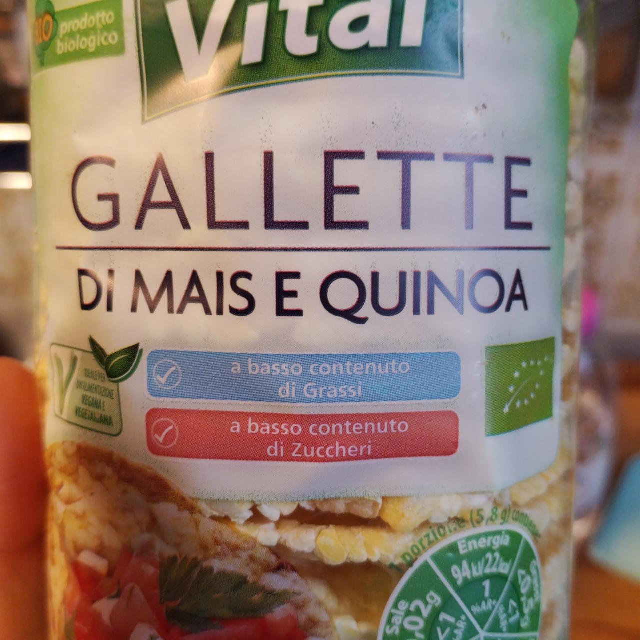 Fotografie - Gallette di mais e quinoa Vital