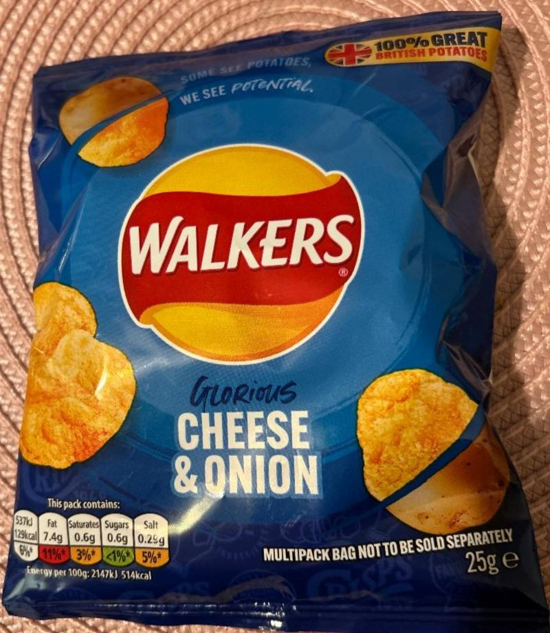 Fotografie - Glorious Cheese & Onion Walkers