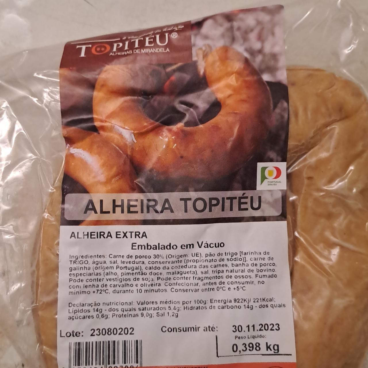 Fotografie - Alheira topitéu