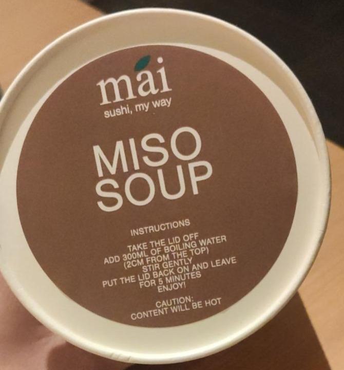 Fotografie - Miso Soup Mai M&S