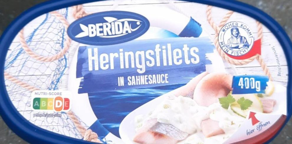 Fotografie - Heringsfilets in sahnesauce Berida