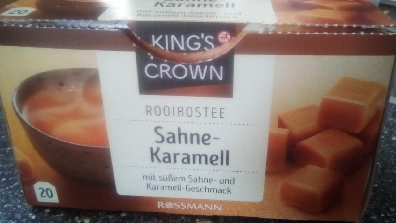 Fotografie - Rooibostee Sahne-Karamell King´s Crown