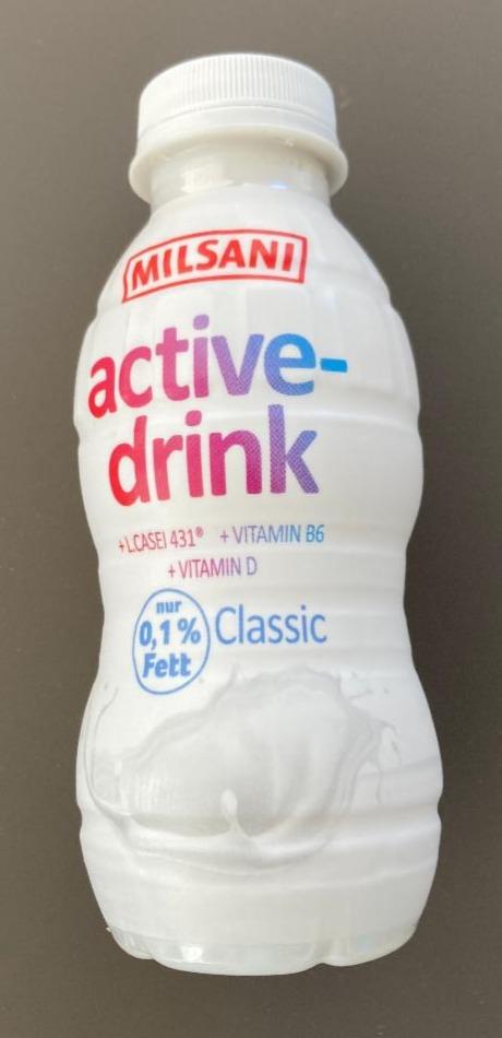 Fotografie - ActiveDrink Classic 0,1% Fett Milsani