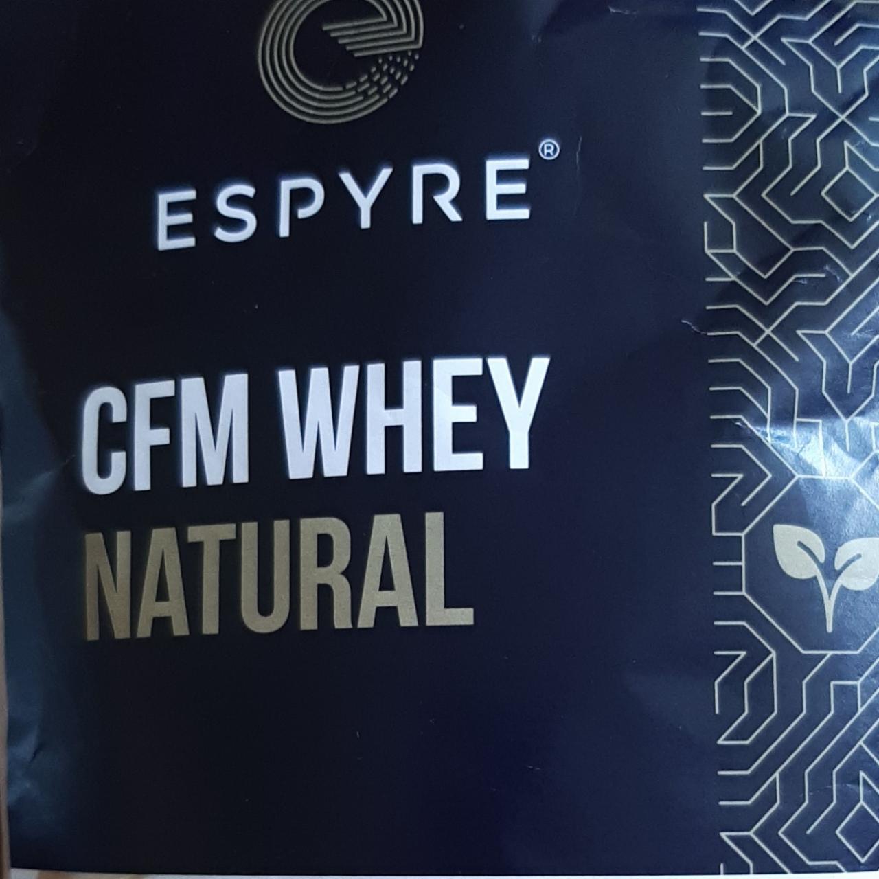 Fotografie - CFM Whey Natural Espyre