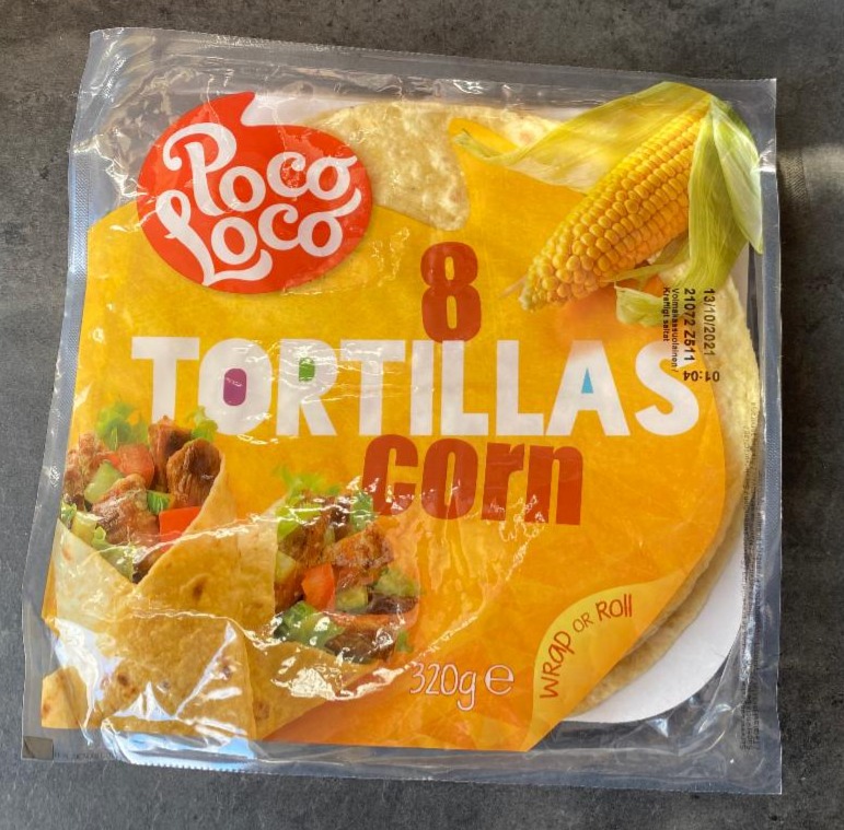 Fotografie - Tortillas corn (tortilla kukuřičná) Poco Loco