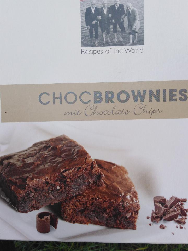 Fotografie - CHOCBROWNIES mit Chocolate-Chips