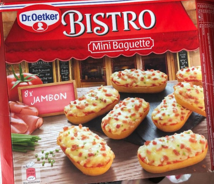 Fotografie - Bistro Mini Baguette Jambon Dr.Oetker