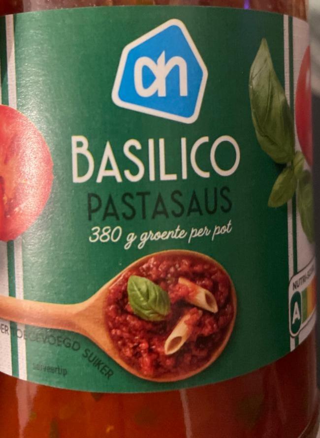 Fotografie - Basilico pastasaus AH