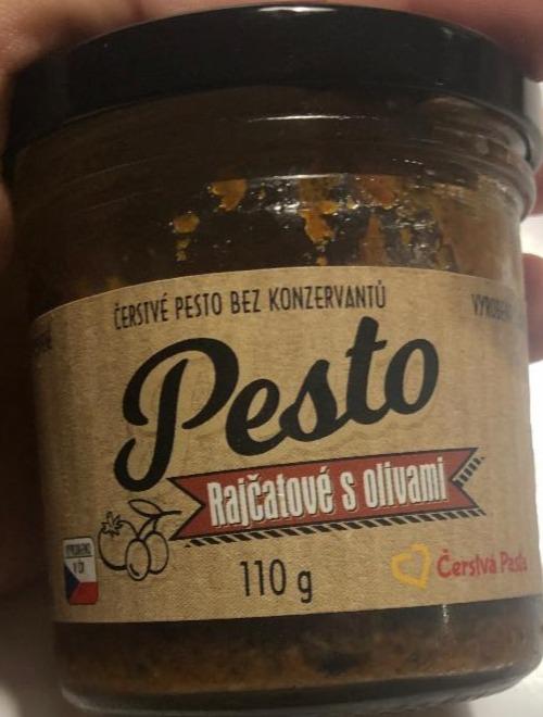 Fotografie - Pesto rajčatové s olivami Čerstvá Pasta