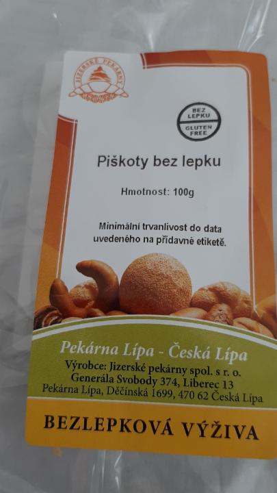 Fotografie - Piškoty bez lepku - Pekárna Lípa