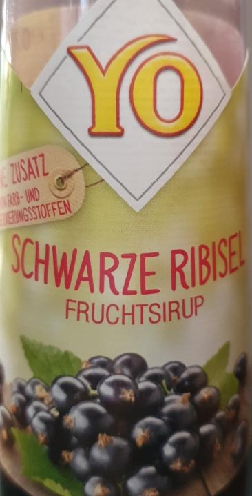 Fotografie - Yo Fruchtsirup Schwarze Ribisel