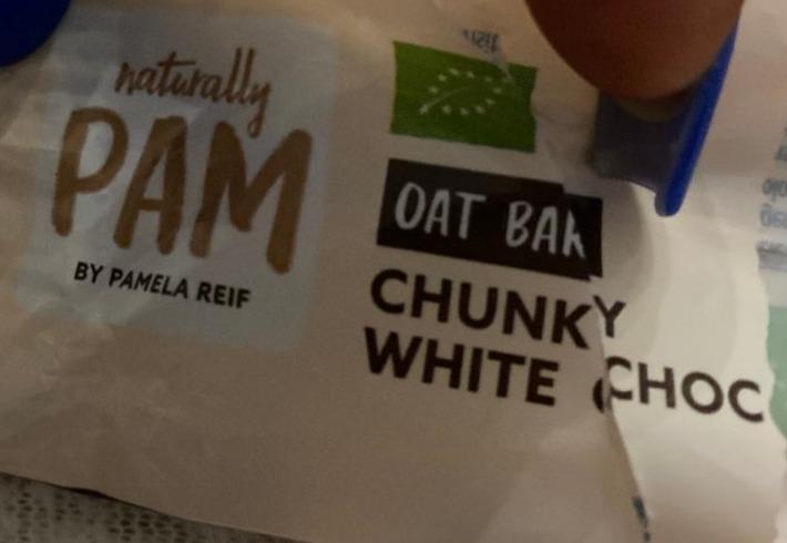 Fotografie - Bio Oat Bar Chunky White Choc Pam naturally