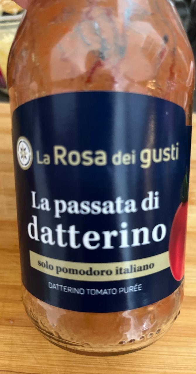 Fotografie - La passata di datterino La Rosa dei gusti