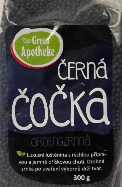 Fotografie - černá čočka Green Apotheke