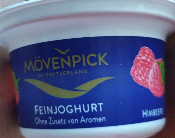 Fotografie - Feinjoghurt Himbeere Mövenpick